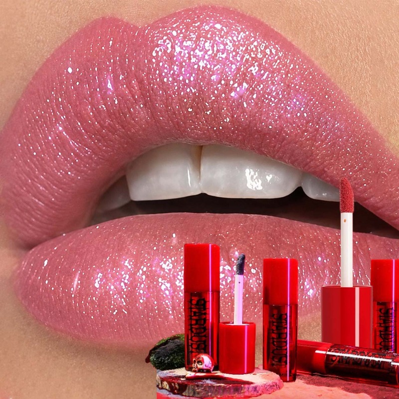 Lip Tint Korean - Gotische Matte Shimmer Lipstick Waterdicht Langhoudend