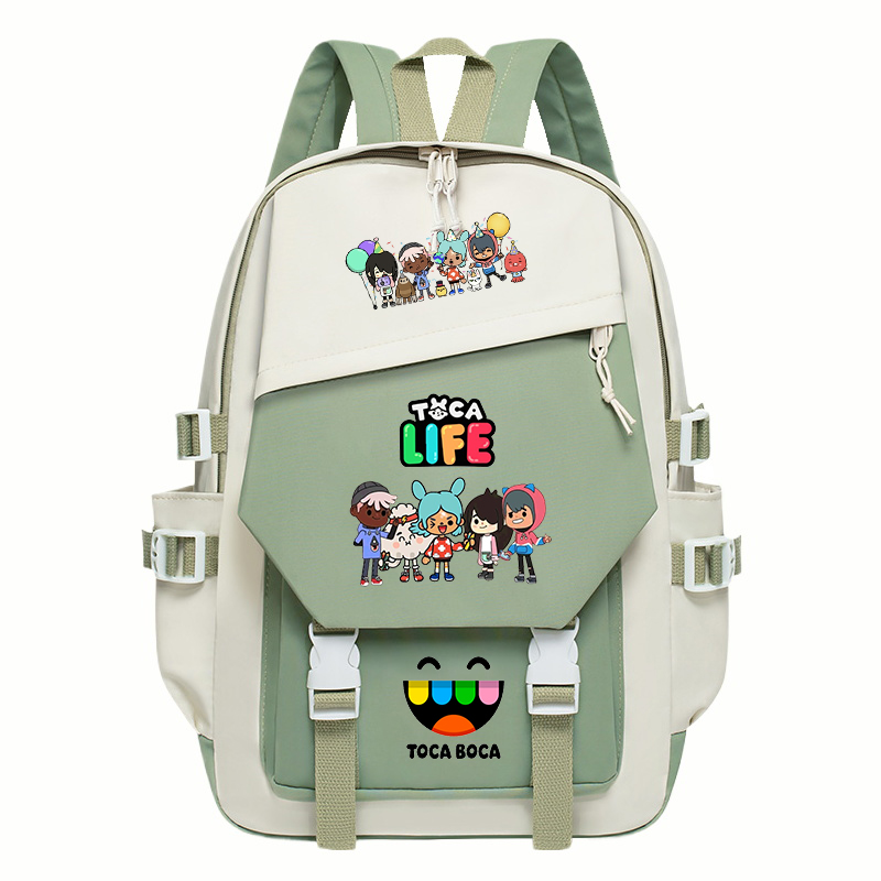 Toca Life World Print Rugzak K - Korean Women Lifestyle recensie en prijs