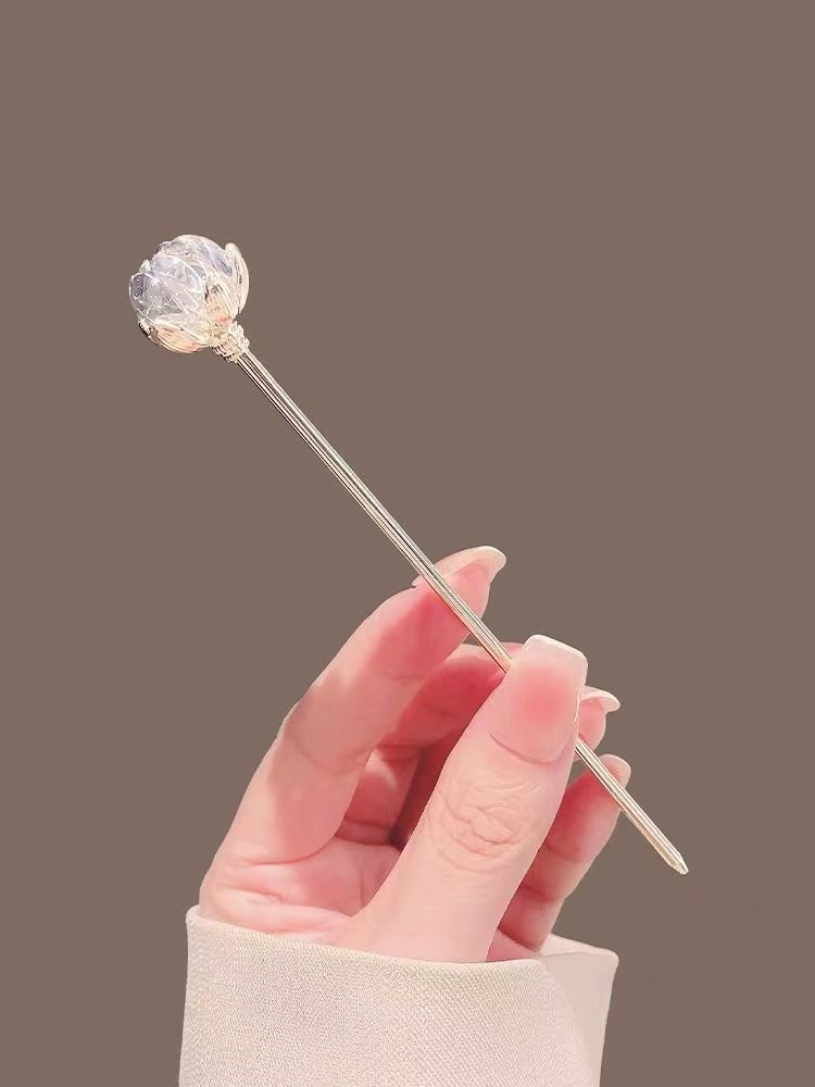 Kristallen lotus haarspeld voo - Hanbok Hair Pin recensie en prijs