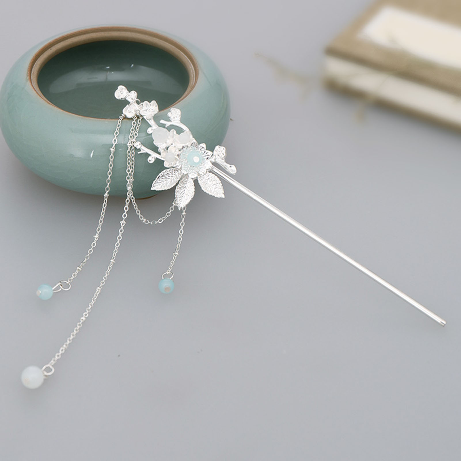 Chinese stijl legering haarsto - Hanbok Hair Pin recensie en prijs